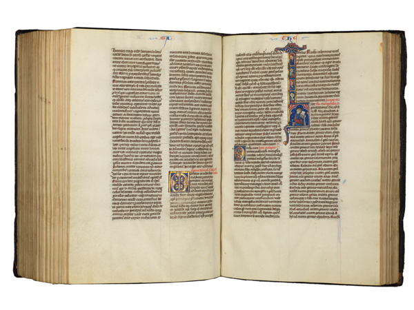 medieval illuminated bible
