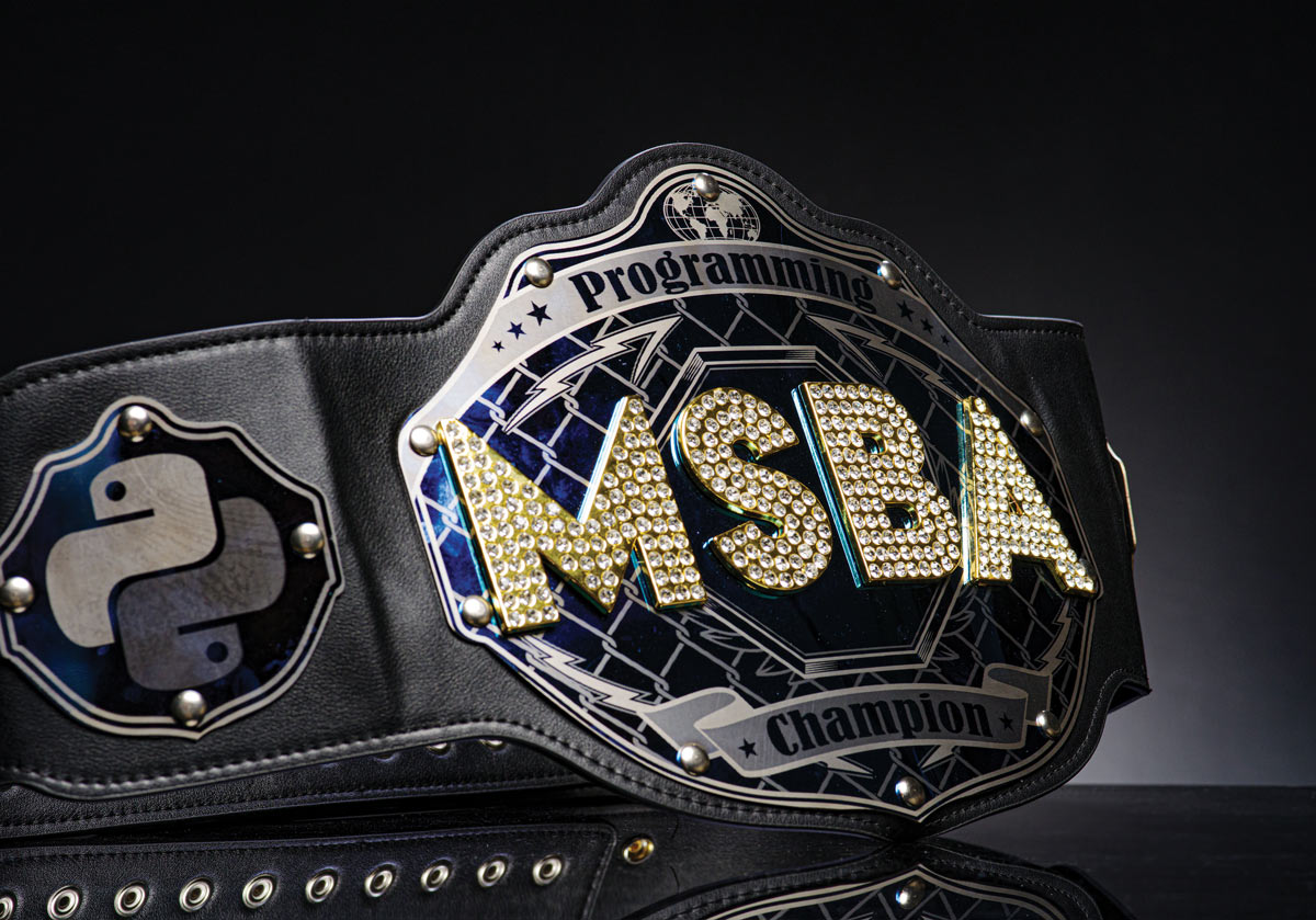 Big belt given to MSBA programming champs'